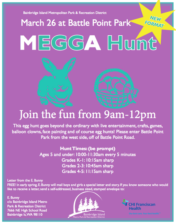 Upcoming Spring Events on Bainbridge Island